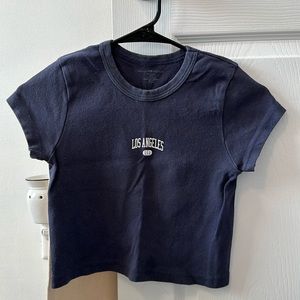 Navy Los Angeles Brandy Melville shirt!!